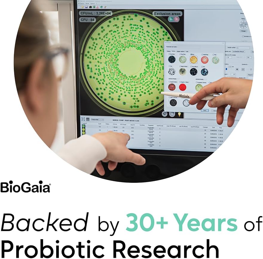 3-Pack BioGaia Prodentis Dental Probiotic Lozenges - Improve Oral Health, Defend Against Dental Problems, Mint Flavor - 90 Day Supply