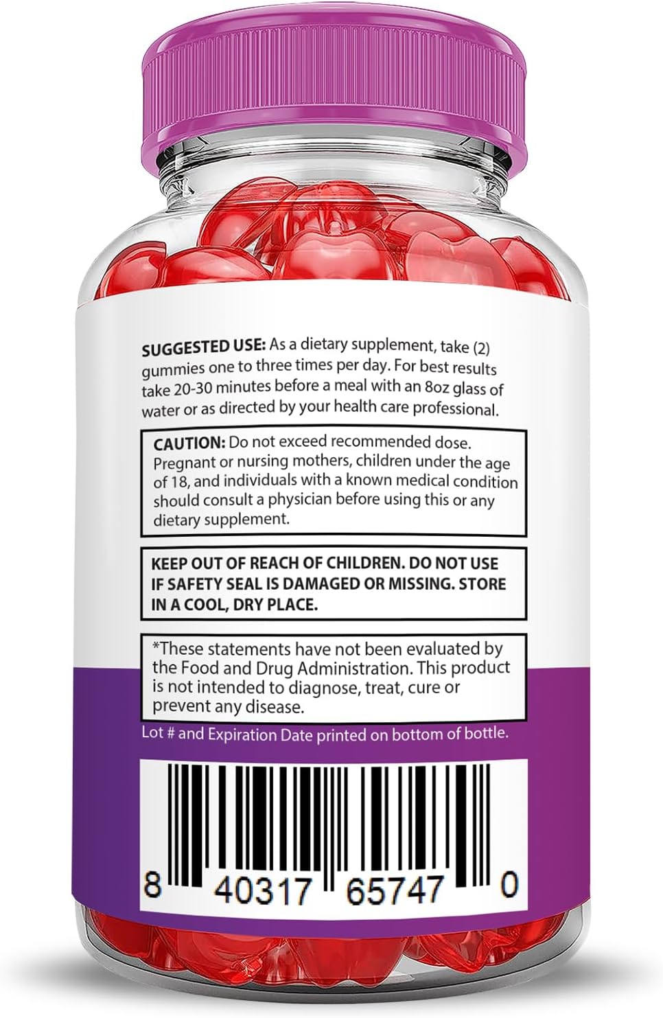 3 Pack Bliss Keto ACV Gummies 1000MG Advanced Formula with Pomegranate & Beet Juice - B12 Vegan Non GMO - 180 Gummies
