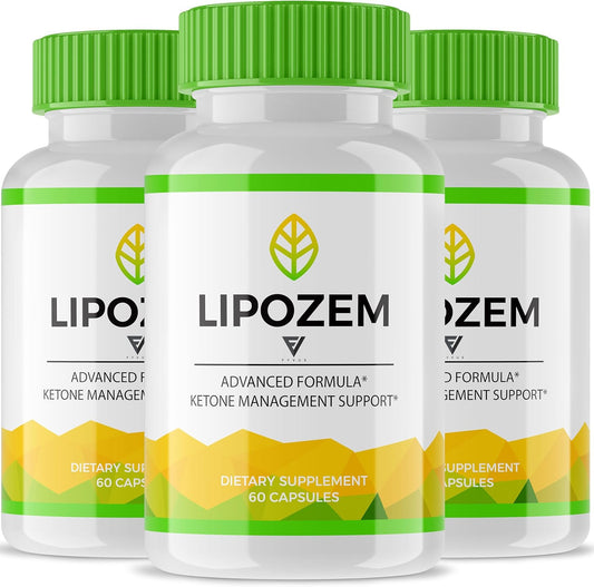 3 Pack Fyvus Keto Capsules for Advanced Strength Health & Wellness Support - Lipo Zem Plus Maximum Keto Formula (180 Capsules)