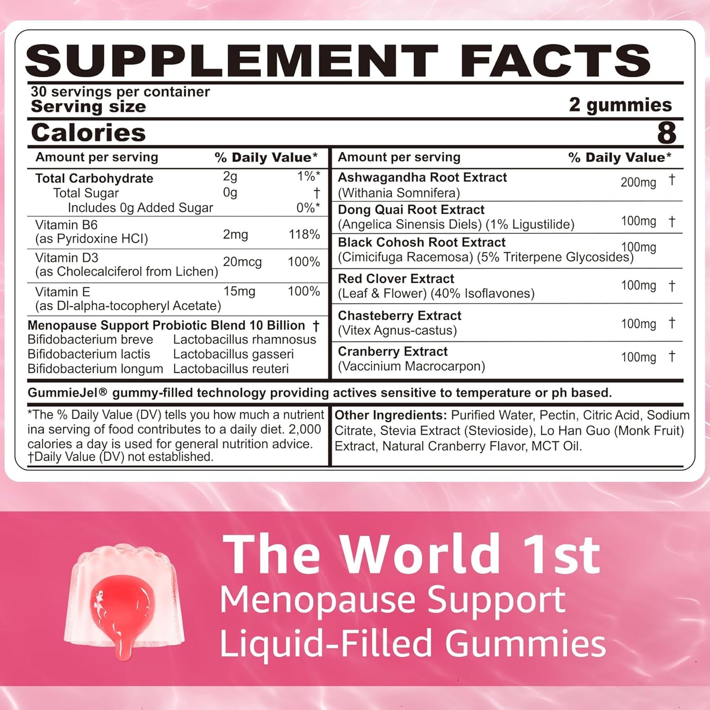 3 Pack Immune Support Gummies with Turmeric, Ginger, and Menopause Supplement