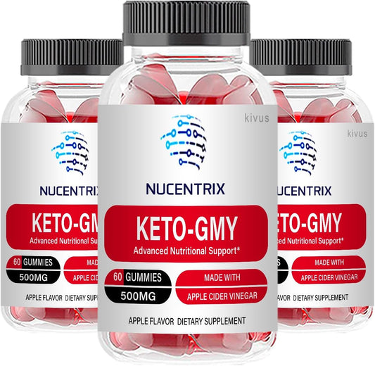 3 Pack Keto GMY Gummies - 180 Gummies for Keto Diet