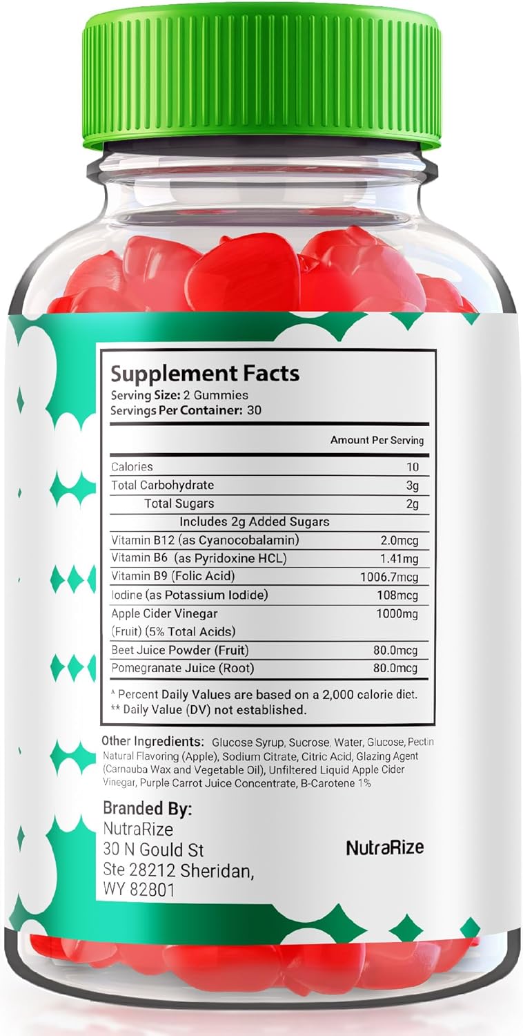 3 Pack KetoLyte Keto ACV Gummies - 1000MG Apple Cider Vinegar Supplement - Natural Keto Vitamins - Official Reviews - 180 Gummies