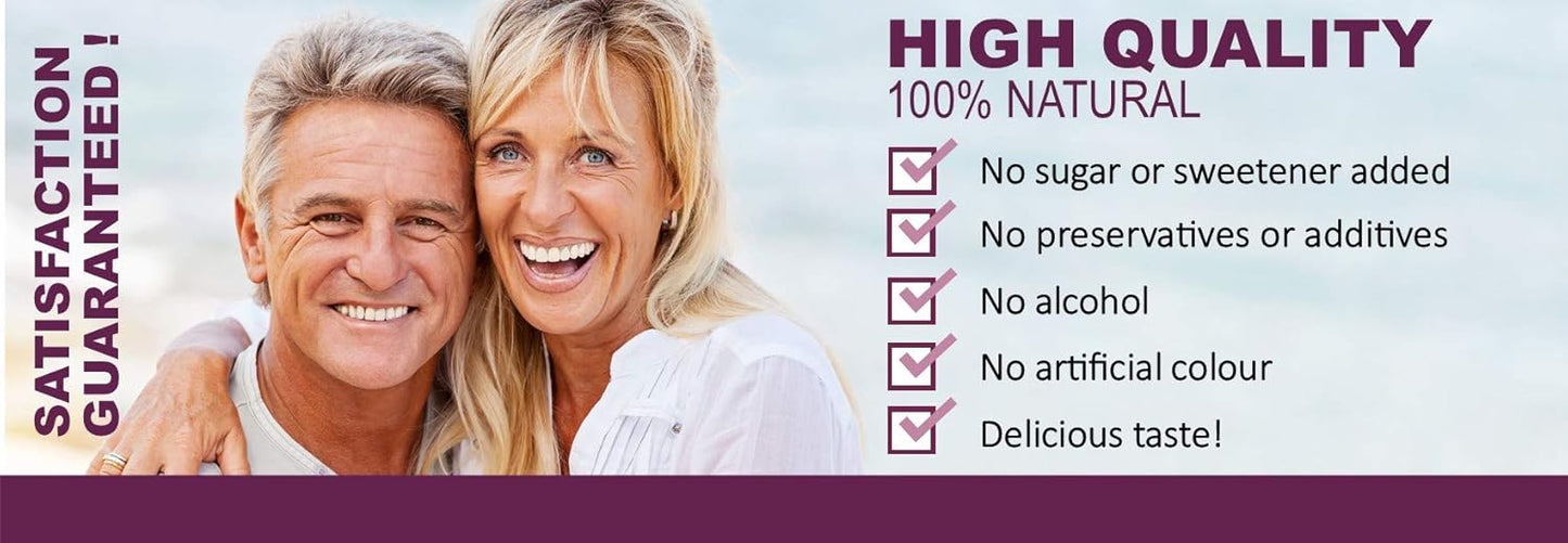 3-Pack of Immunia Elderberry & Wild Blueberry Concentrated Immune Support Shots - No Added Sugar - 24 Days Per Bottle