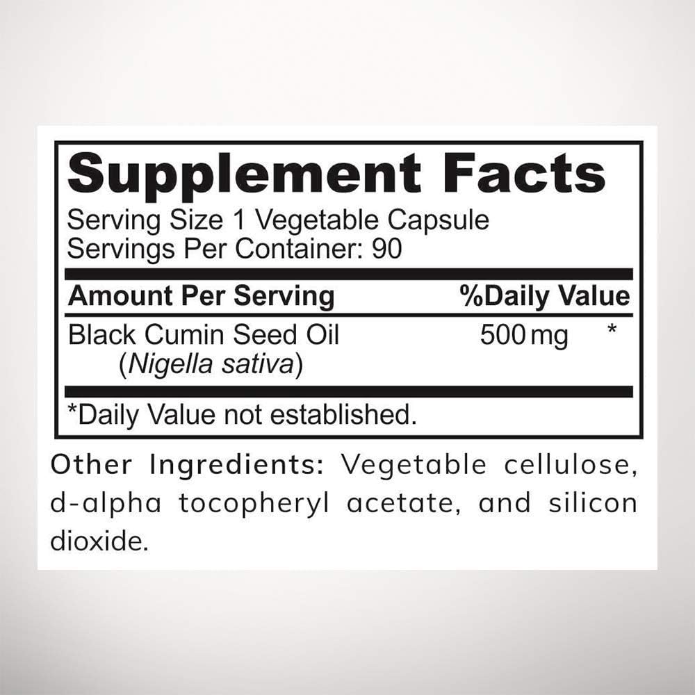 3-Pack Zaytun Halal Black Seed Oil - Cold-Pressed Nigella Sativa for Heart, Brain, Joints, Immune Health - Non-GMO USA-made Halal Vitamins