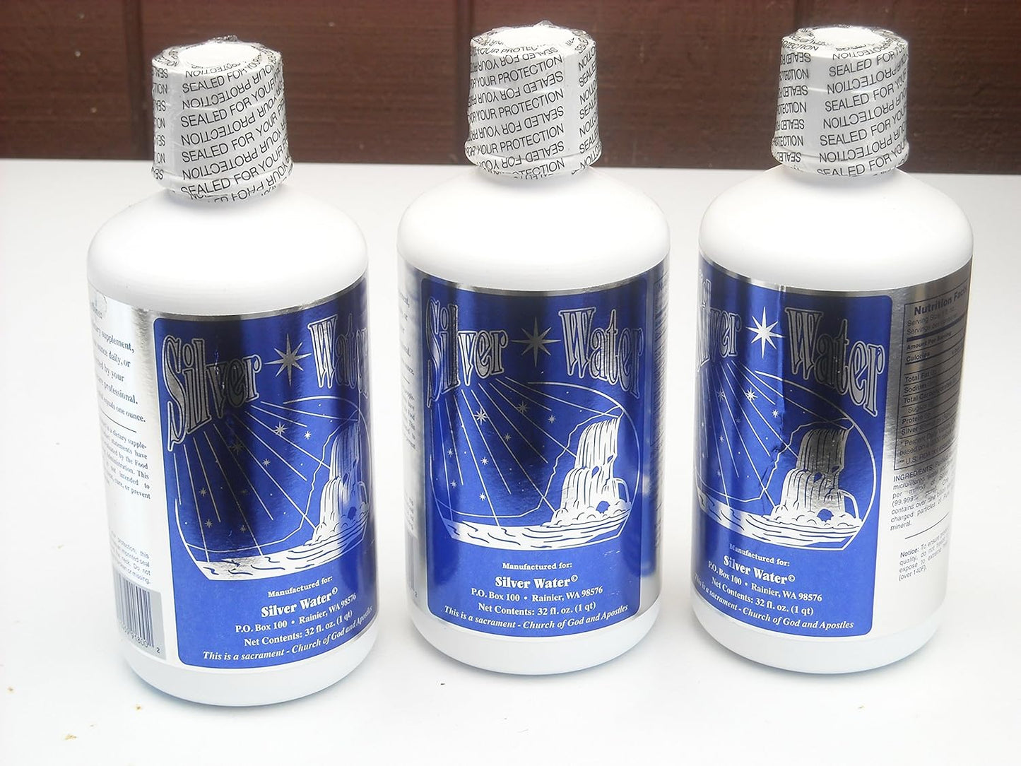 3 Quart CGAM Silver Water - Special Silver Water Formula