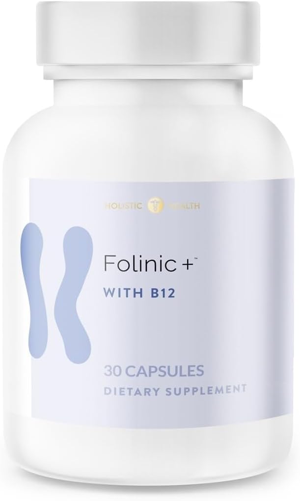 30 Capsules of Holistic Health Folinic Supplement for Overall Wellbeing