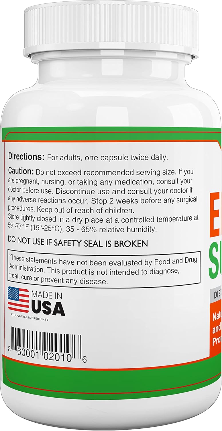 30 Capsules of Spectra Vitamins Natural Energy Support with Guarana, Vitamin B12, Green Tea Extracts, and Citrulline - Energy Booster Supplements