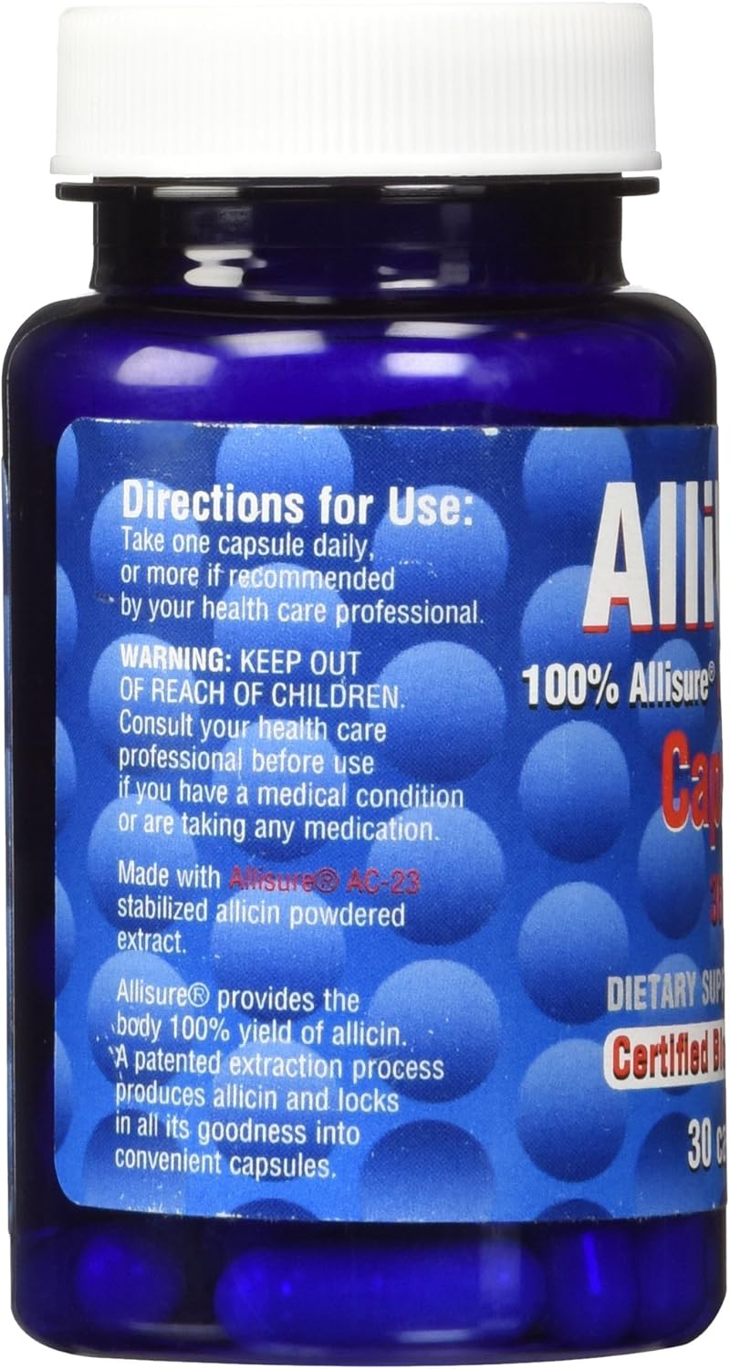 30 Count Allimax Alliultra Capsules - 360mg Strength