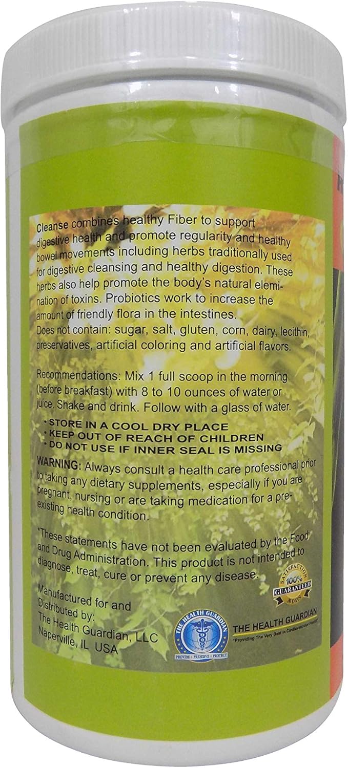 30-Day Orange Powder Colon Cleanse for Improved Digestive Health