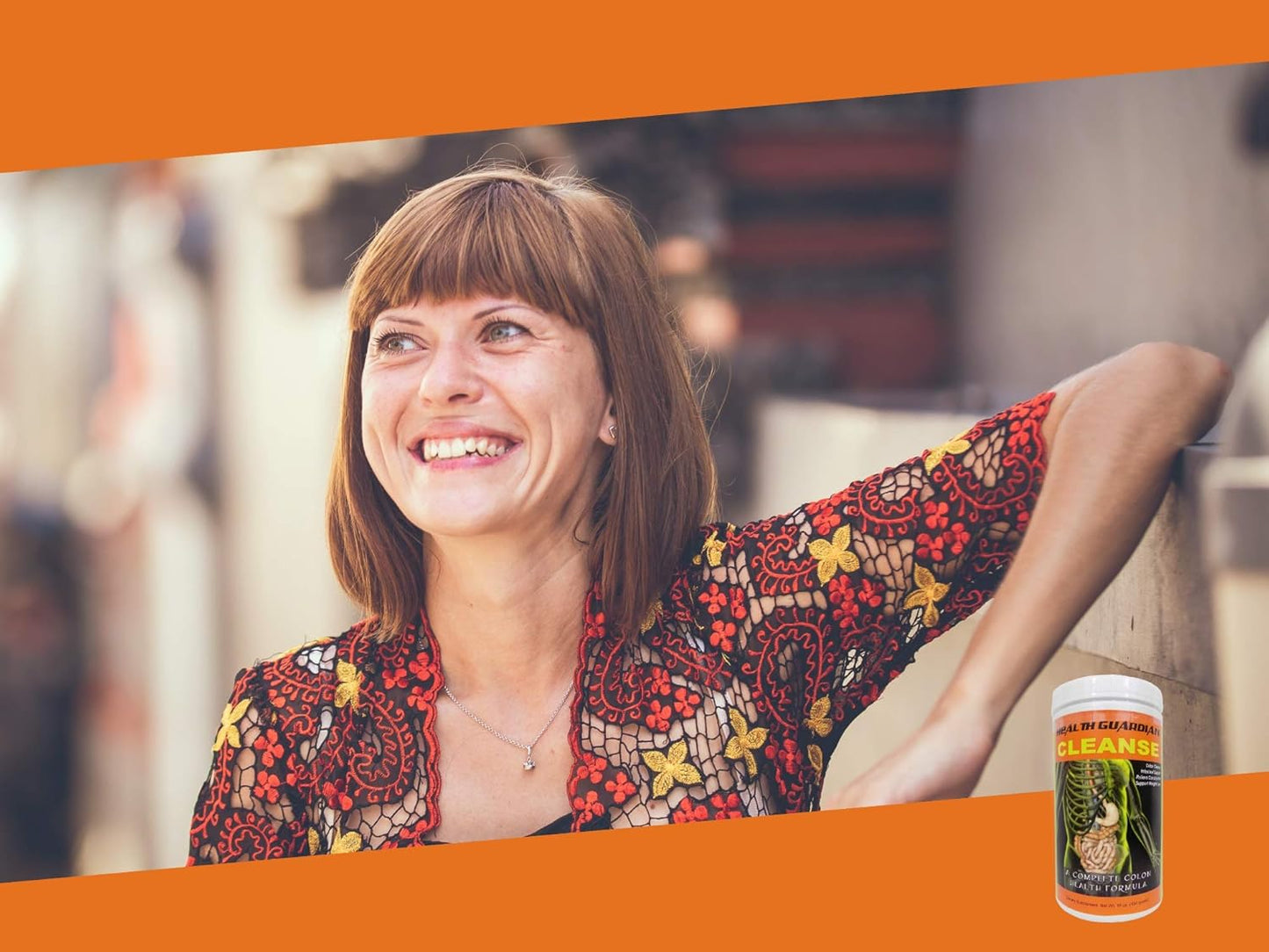30-Day Orange Powder Colon Cleanse for Improved Digestive Health