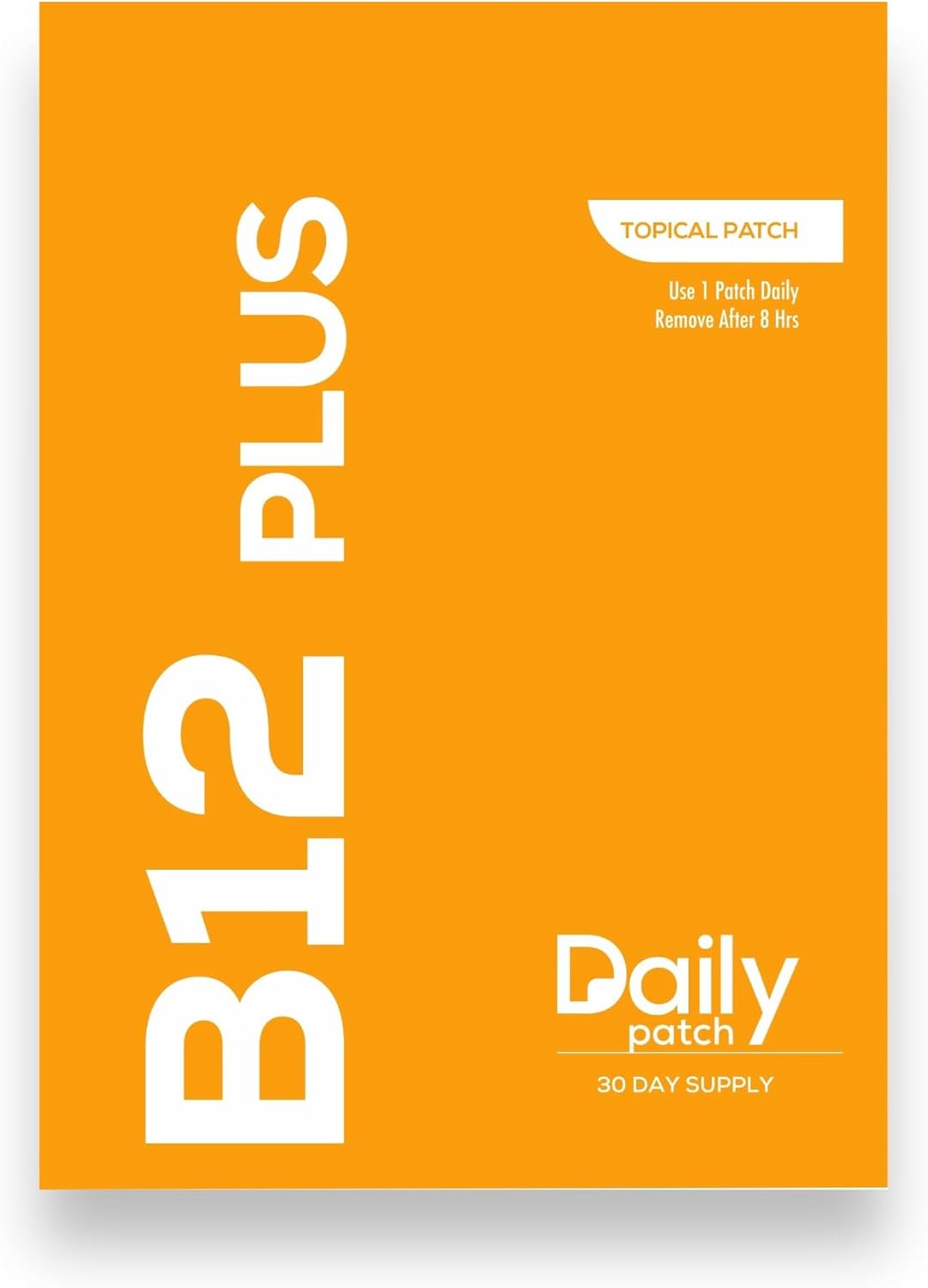 30-Day Supply of Daily Patches B12 Energy Plus Topical Supplement - BoostGo Australia