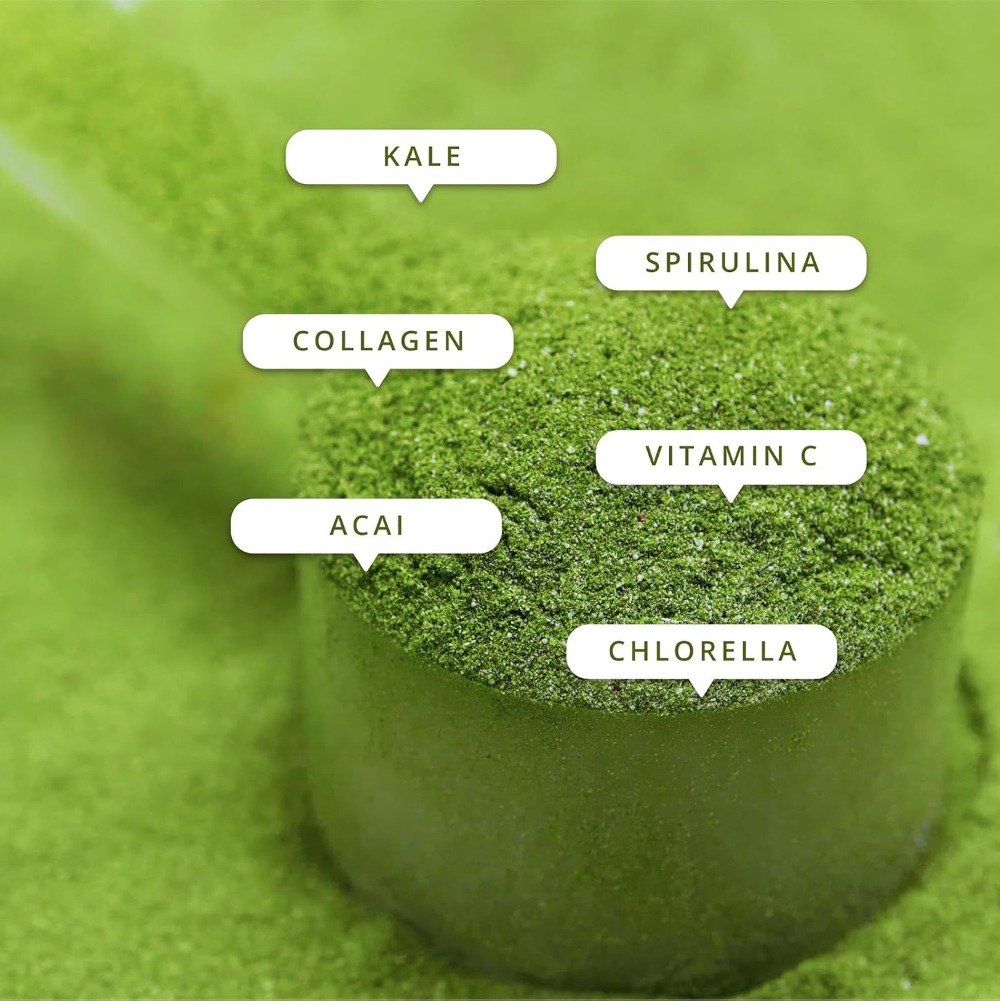 30-Day Supply of Sculpt Nation by V Shred Greens - Premium Superfood Blend with Collagen for Skin, Digestion, and Energy Boost