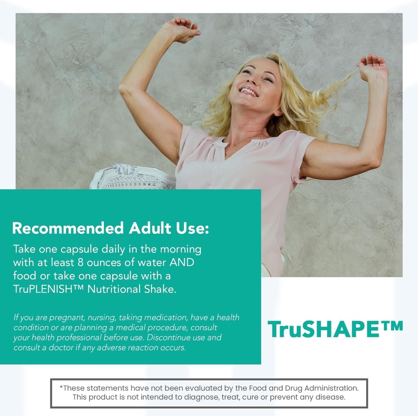 30 Mannatech TruShape Capsules for Weight Management and Wellness