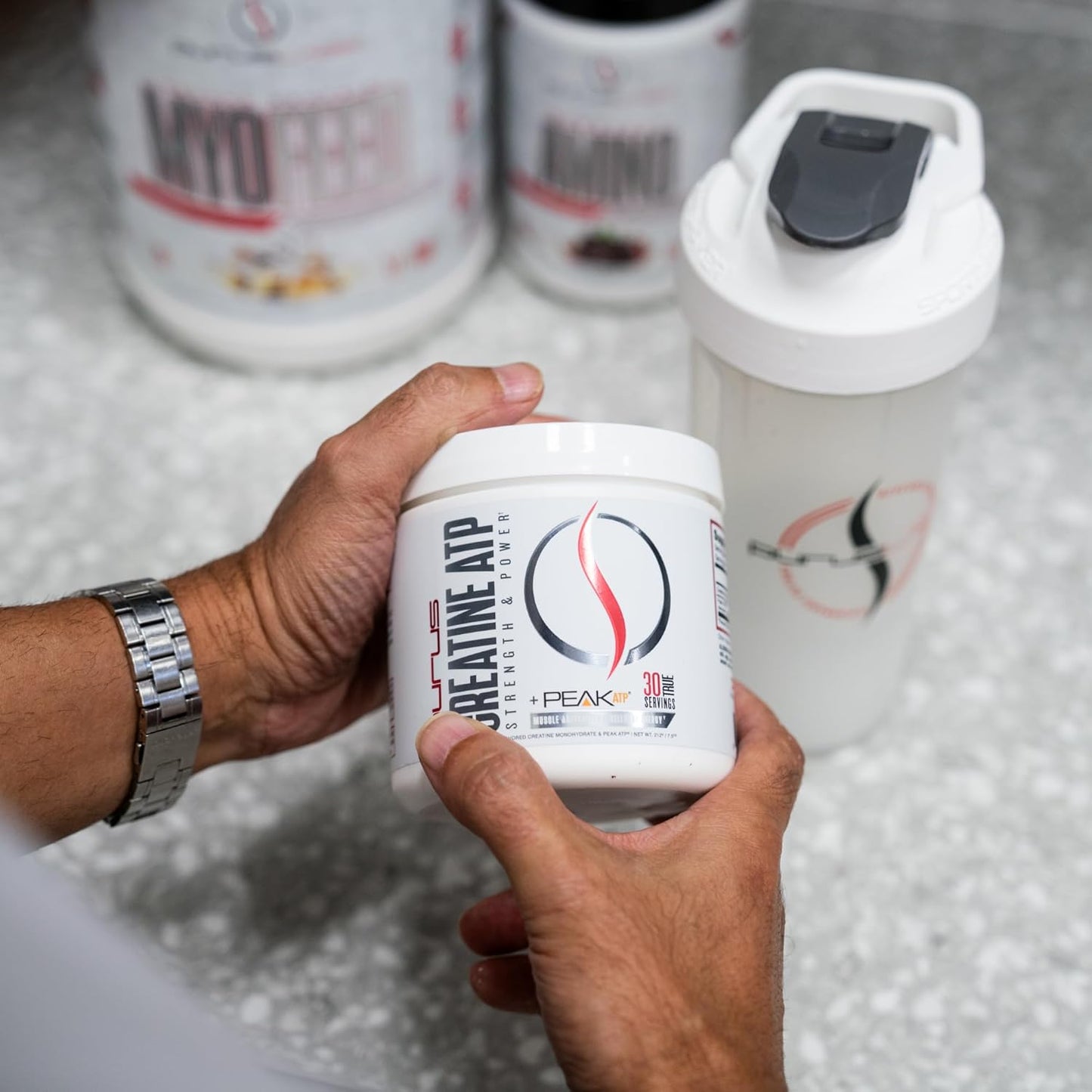 30 Servings Purus Labs Creatine ATP with Peak ATP and Creatine Monohydrate for Muscle Activation and Cellular Energy - Unflavored