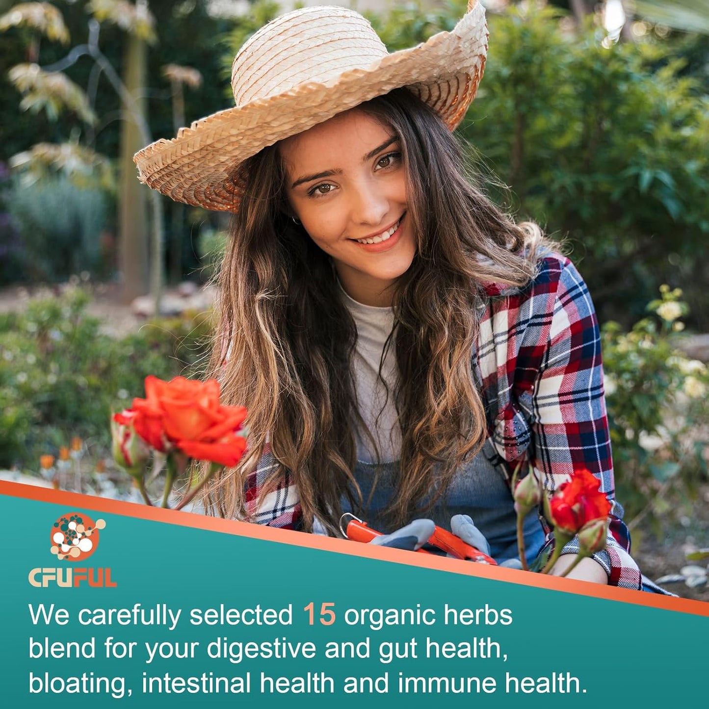 300 Billion CFU Probiotics for Gut Health with 24 Strains & 15 Organic Herbs - Immune Support, Constipation, Bloating - 4 Month Supply