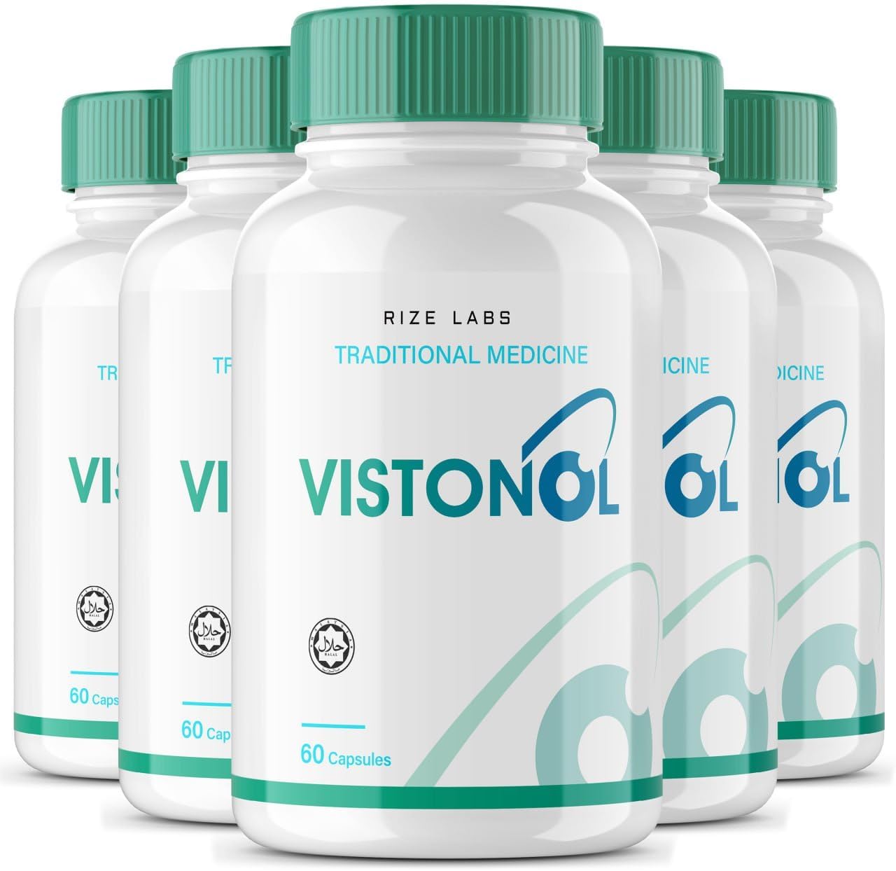 300 Capsules of rize labs Vistonol Vision Supplement - All-Natural Capsules for Rapidly Improving Vision Health, Enhancing Focus, and Supporting Healthy Eye Functions
