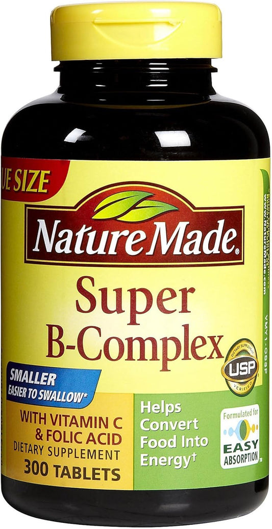 300 ct Nature Made Super Vitamin B-Complex Tablets