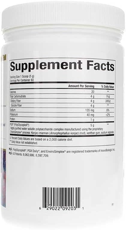 300 Grams Bioclinic PGX Daily Granules - Unflavored Dietary Supplement