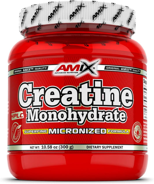 300 Grams of Amix Creatine Monohydrate Powder - Pure Muscle Building Supplement