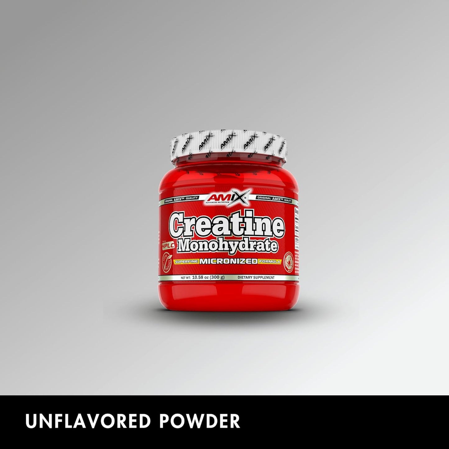 300 Grams of Amix Creatine Monohydrate Powder - Pure Muscle Building Supplement