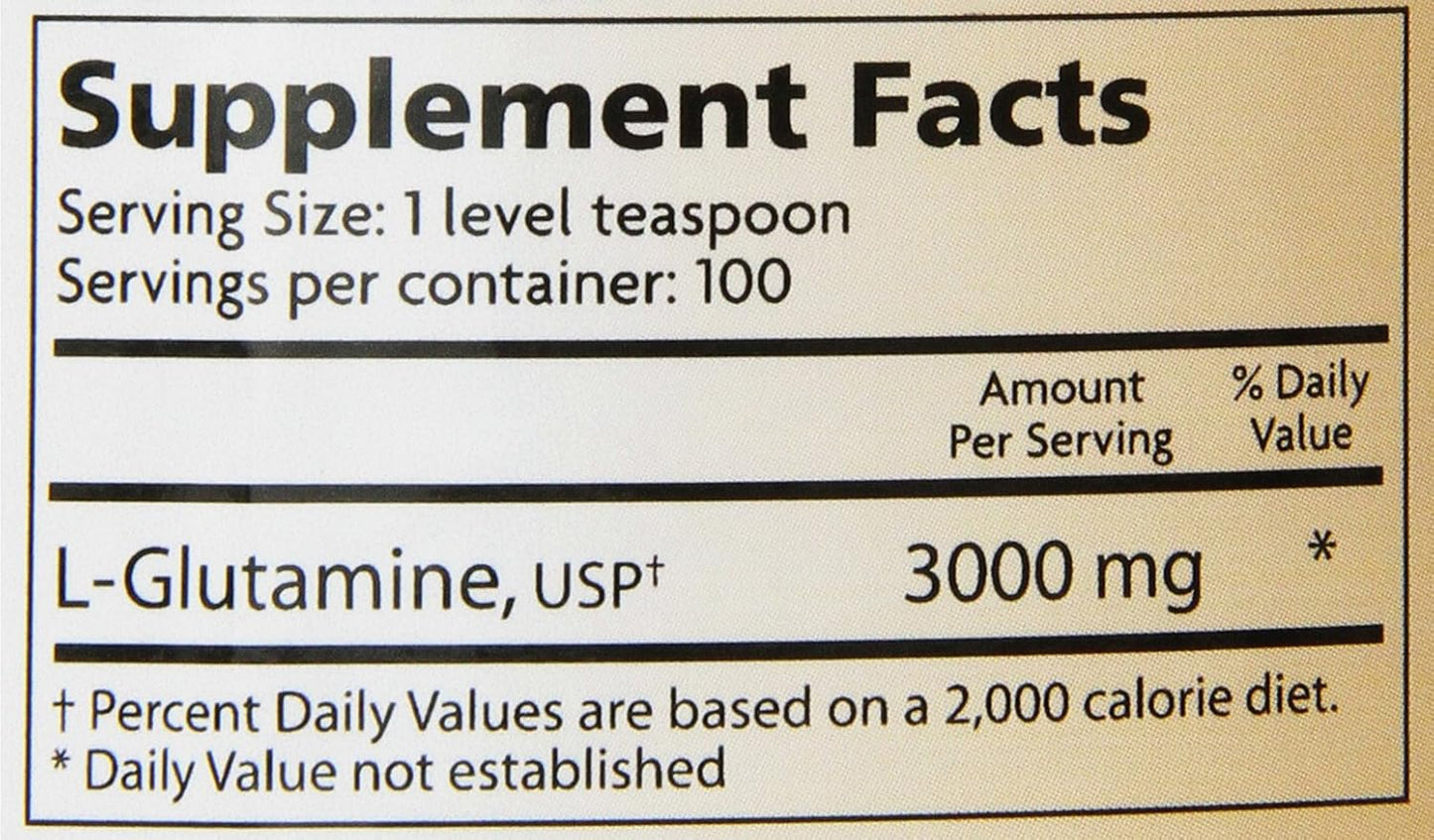 300g Lidtke Technologies L-Glutamine Powder for Muscle Recovery and Gut Health