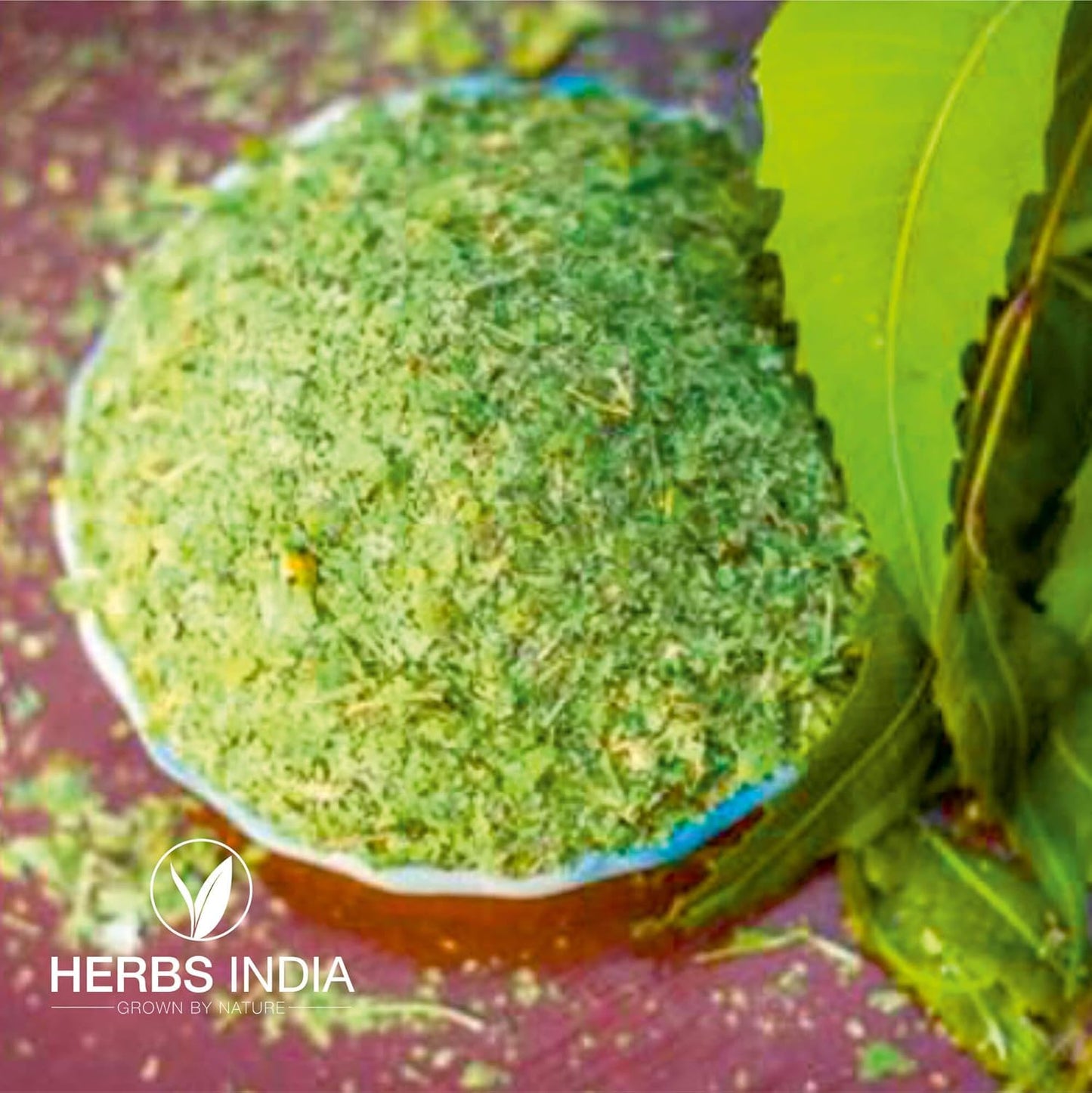 300g Neem Leaves Crushed - Ideal for Fresh Neem Leaf Tea - Herbal Supplements from India - BoostGo Australia