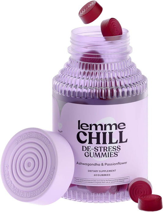 300mg KSM-66 Ashwagandha Stress Relief Gummies for Relaxation & Sleep - Vegan, Gluten-Free, Non-GMO (60 Count) - BoostGo Australia