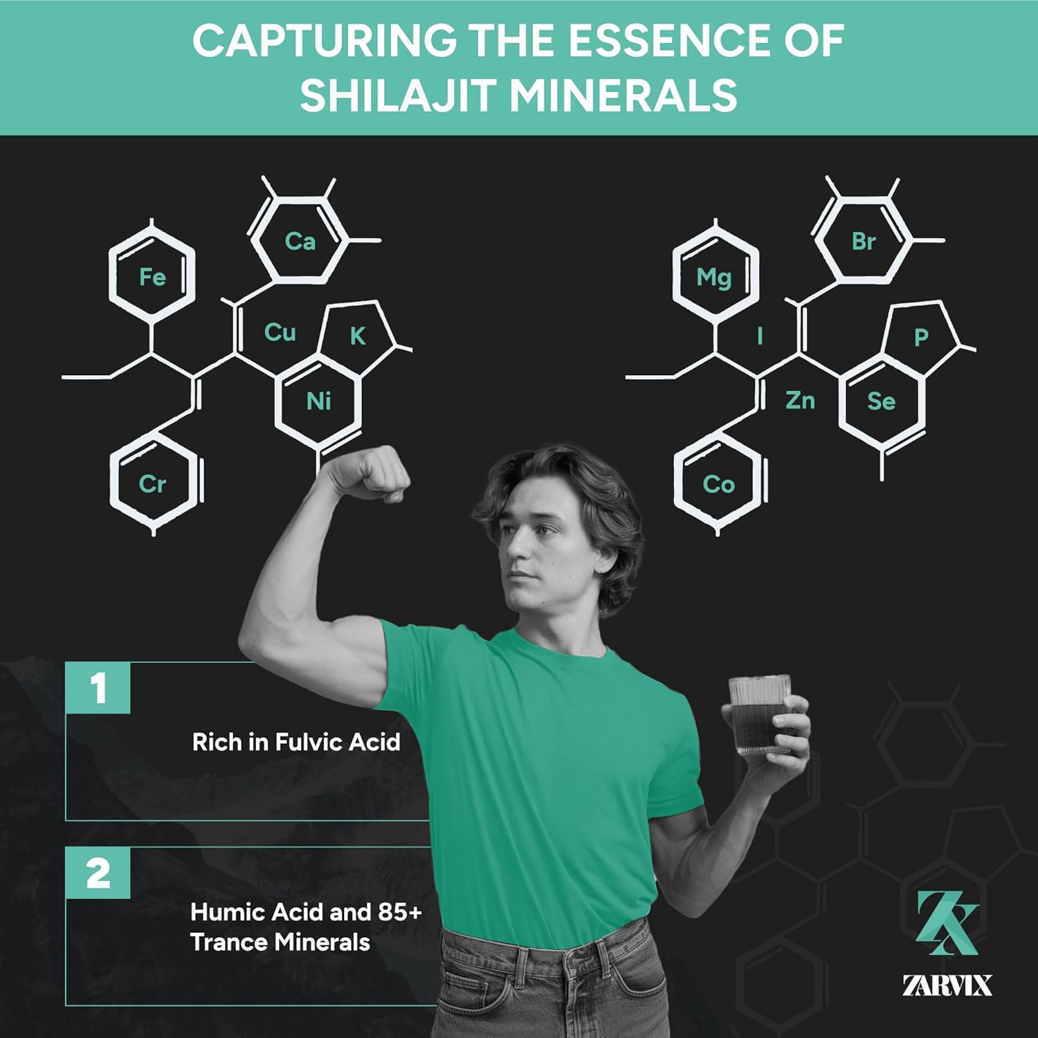 30g HURRIAJ Himalayan Shilajit Resin with Spoon - 3 Month Supply of Pure Gold Grade Shilajit for Men and Women - Energy Booster with Trace Minerals