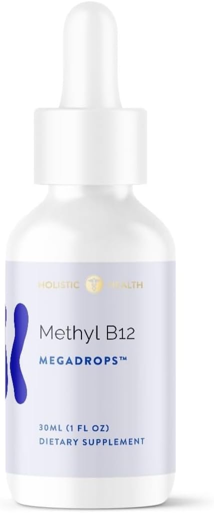 30ML Holistic Health Methyl B12 MegaDropsTM for Natural Wellness