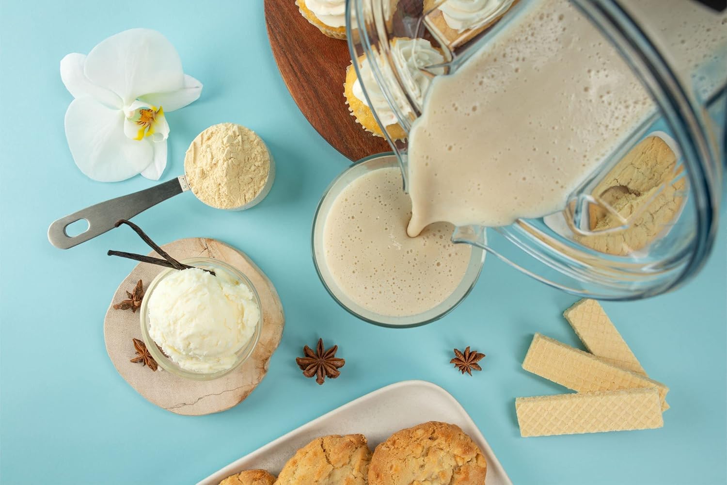 310 Nutrition Vanilla Crème Meal Replacement Shake with Fiber Rich Superfood Blend - Low Carb, Keto & Paleo Friendly - Gluten Free - 26 Vitamins & Minerals - Variety Pack