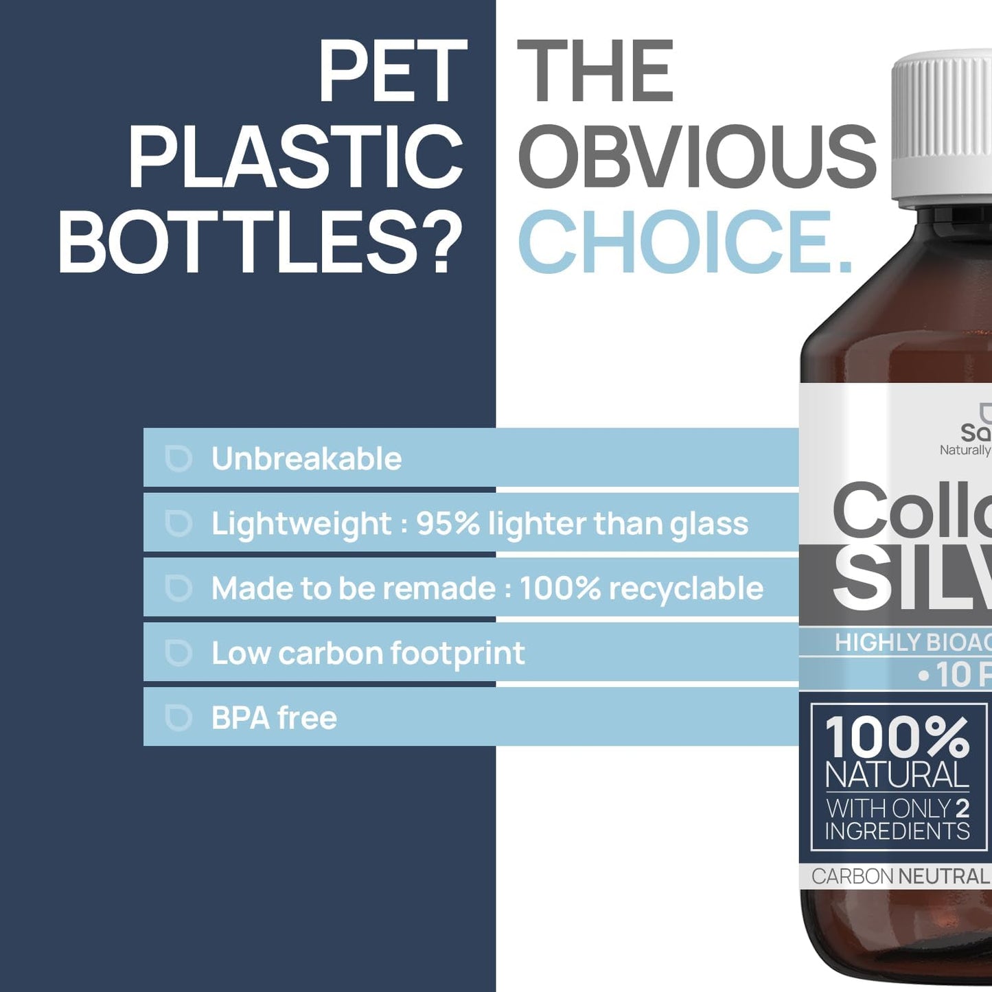 32 fl oz Institut Katharos Colloidal Silver Liquid - 10 PPM Bioactive Hydrosol Silver Water - Immune Support Supplement - Quality Ionic Minerals - Organic Structured Silver