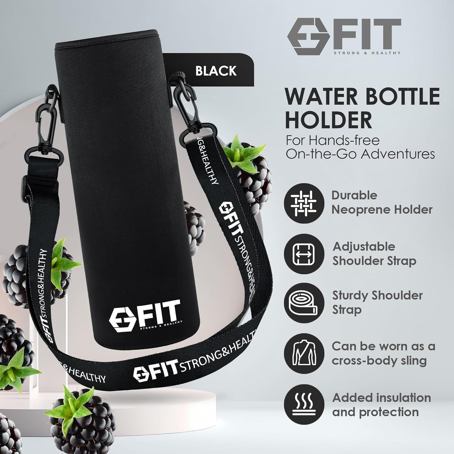 32 oz Glass Water Bottle with Straw Lid, Time Marker, Sleeve, Extra Lid & Holder - Motivational Wide Mouth 1L Drinking Bottle
