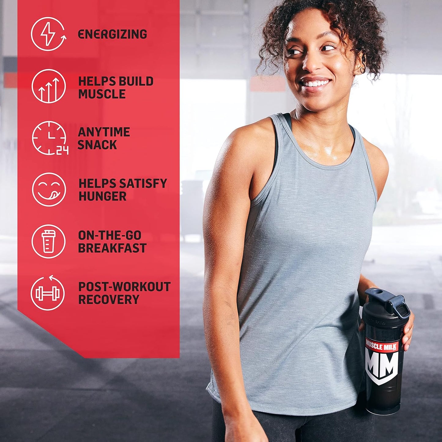 32 Servings of Muscle Milk Genuine Cookies 'n Crème Protein Powder - 4.94 Pound with 32g Protein, 2g Sugar, Calcium, Vitamins A, C & D - NSF Certified for Sport - Energizing Snack