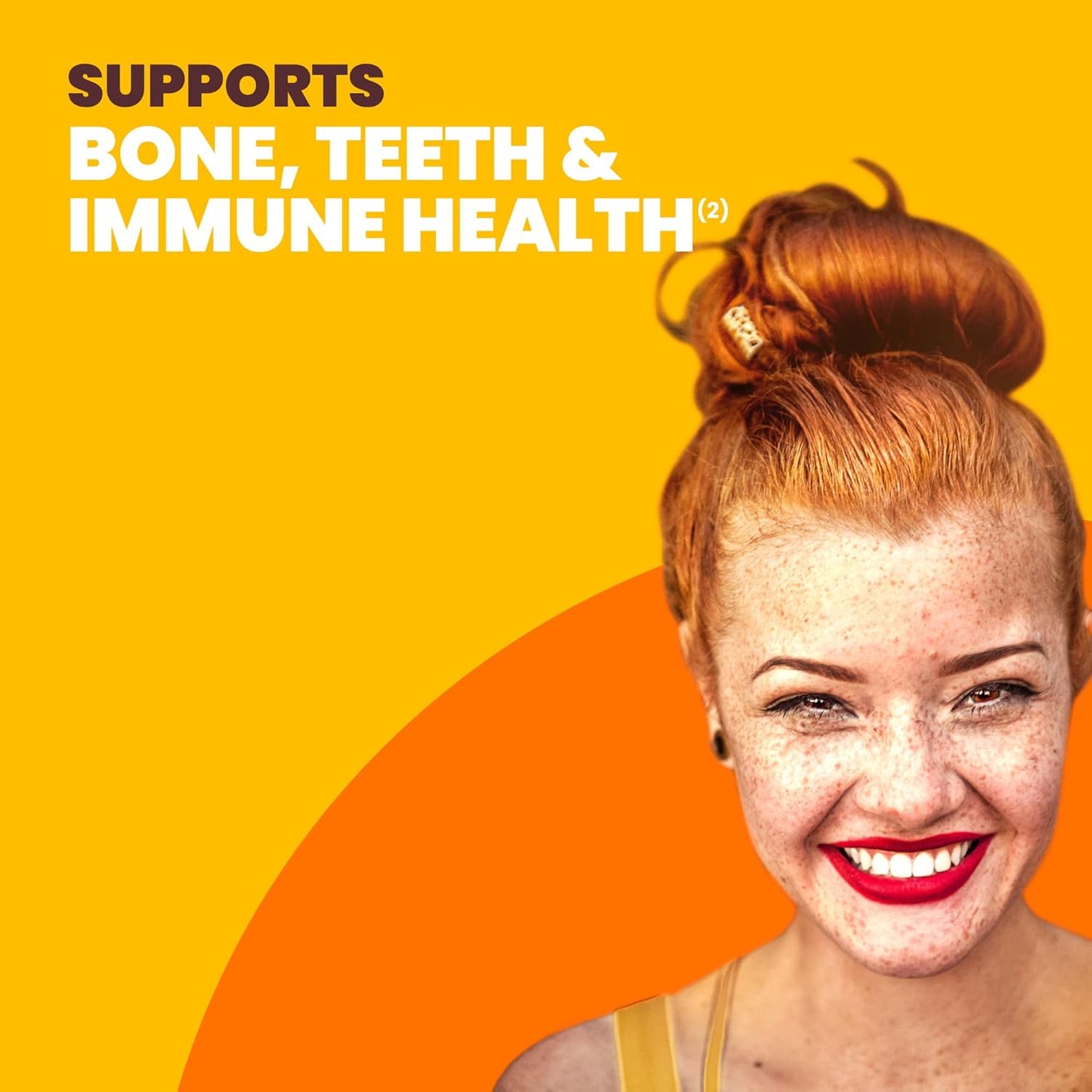 350 Count Sundown Vitamin D3 2000 IU Softgels for Bone, Teeth, and Immune Health
