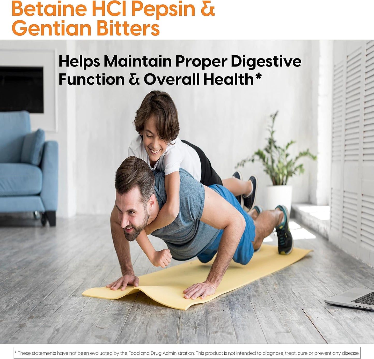 360 Count Doctor's Best Betaine HCI Pepsin & Gentian Bitters: Digestive Enzymes for Protein Absorption, Non-GMO & Gluten Free