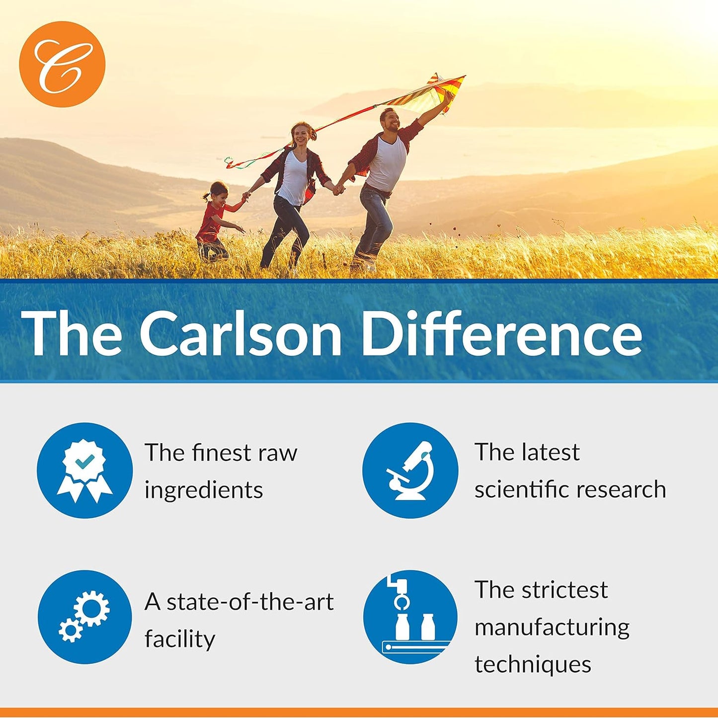 360 Soft Gel Carlson Vitamin D3 5,000 IU Supplement for Bone Health