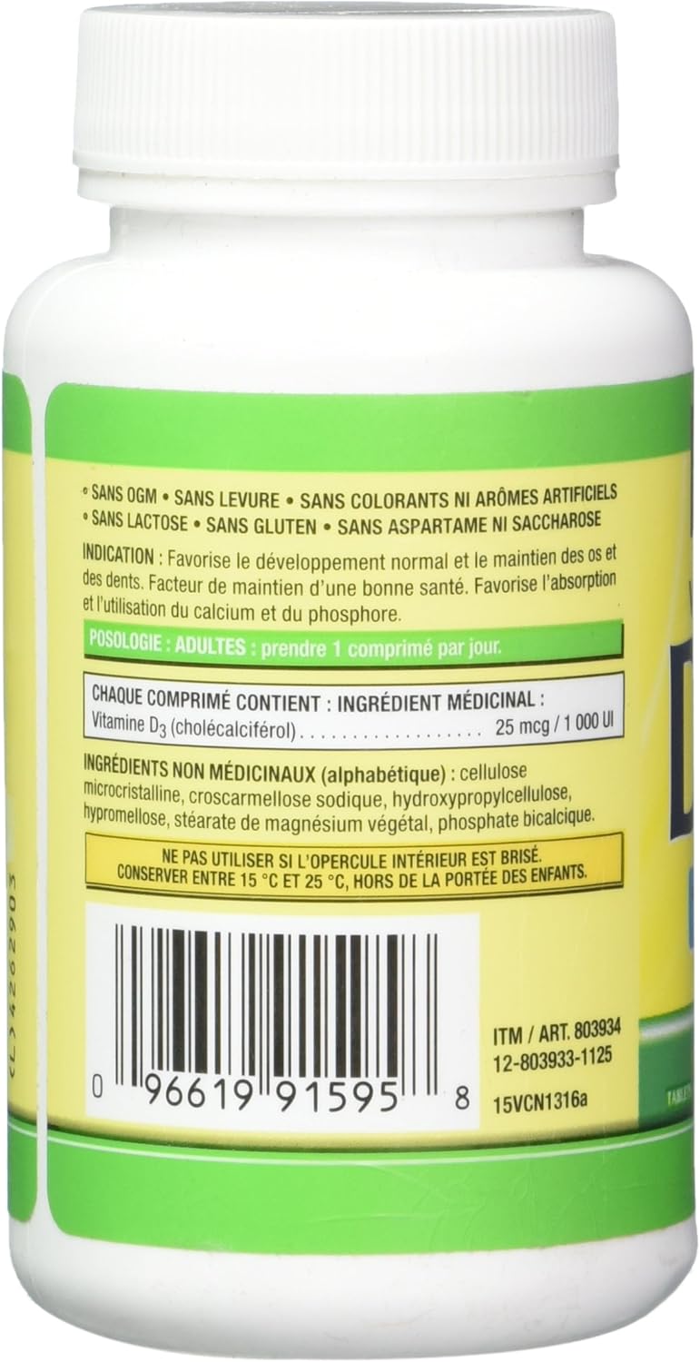 360 Tablets of Kirkland Signature Vitamin D3 1000 IU - Boost Your Health with High-Quality Supplements