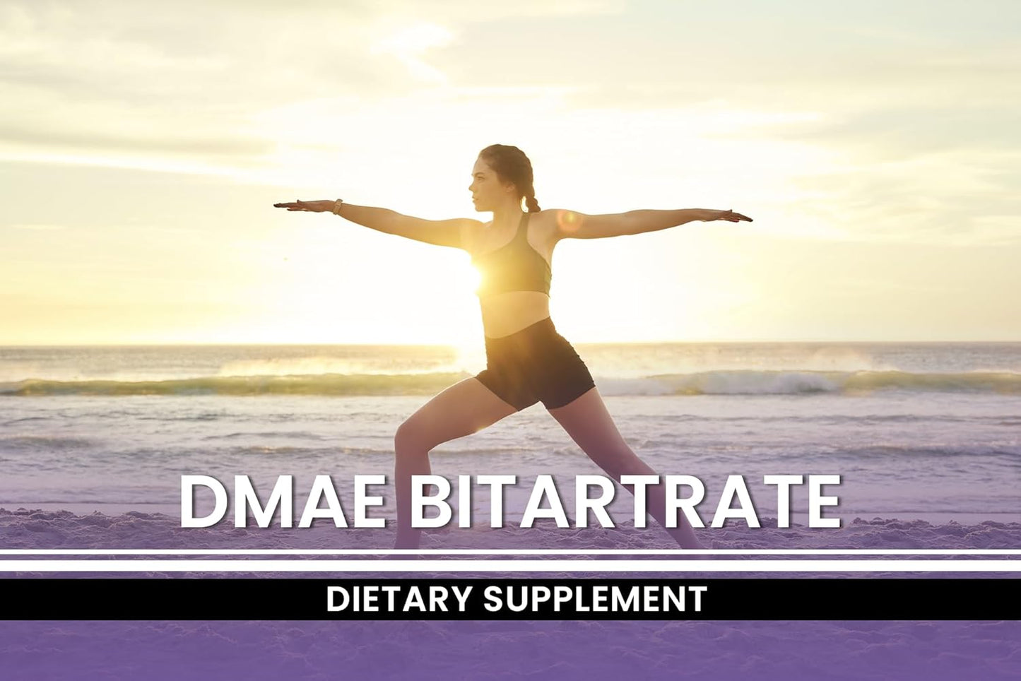 365 Capsules of DMAE Bitartrate with Pure Original Ingredients, Lab Verified, No Magnesium or Rice Fillers