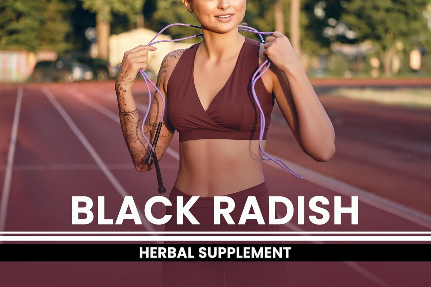 365 Capsules of Pure Black Radish with Original Ingredients, Lab Verified - No Magnesium or Rice Fillers