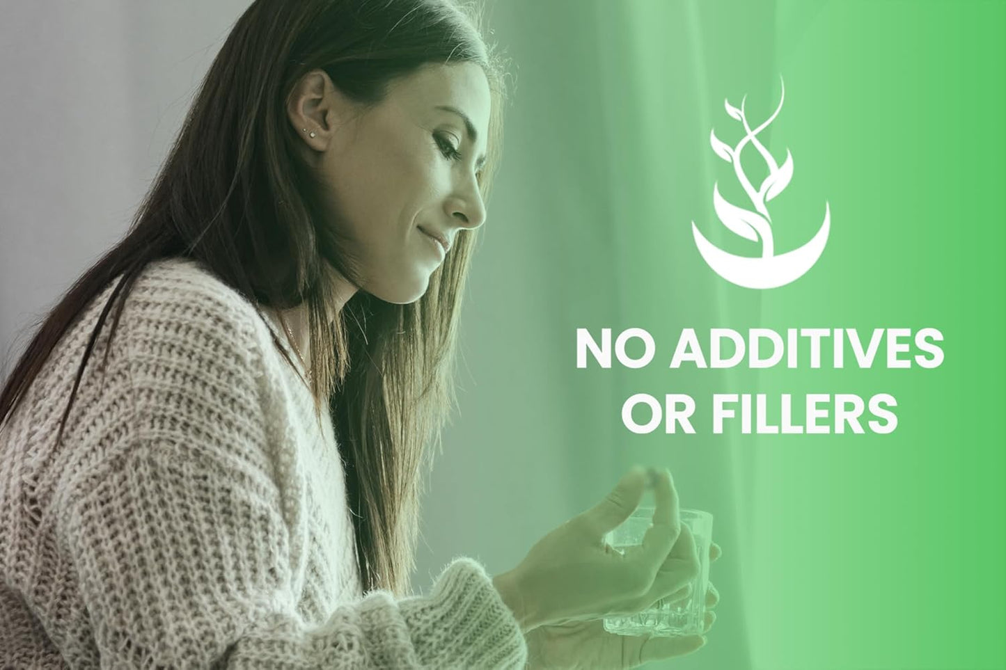 365 Capsules of Pure Chlorella with Original Ingredients, Lab Verified & Free of Magnesium and Rice Fillers