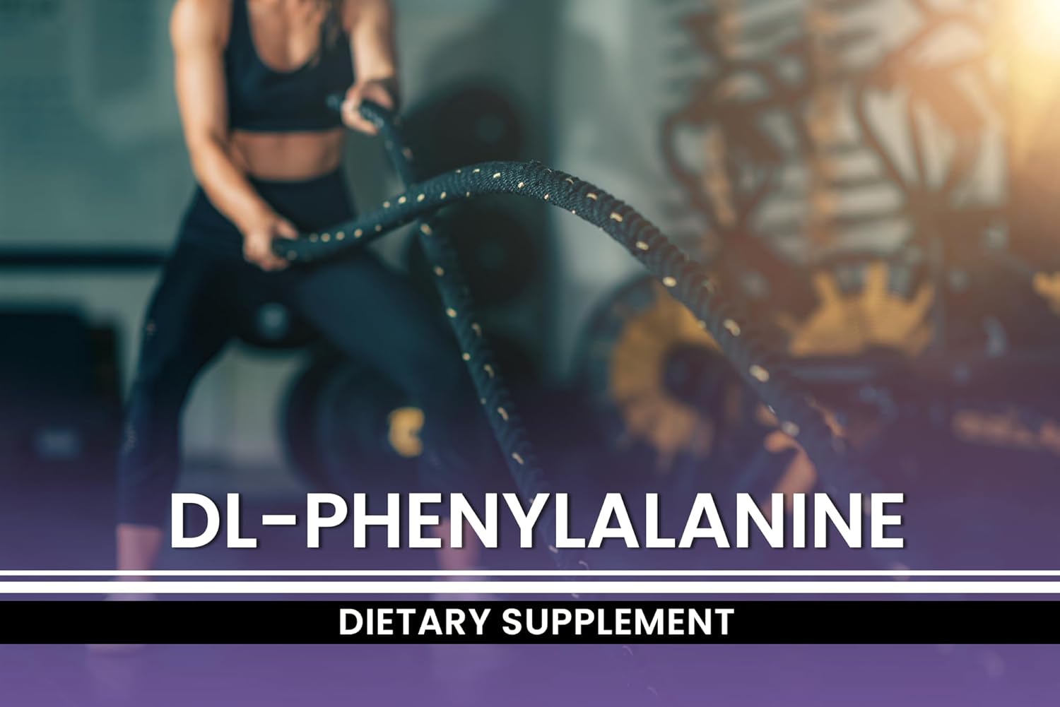 365 Capsules of Pure DL-Phenylalanine DLPA with No Magnesium or Rice Fillers - Lab Verified Quality