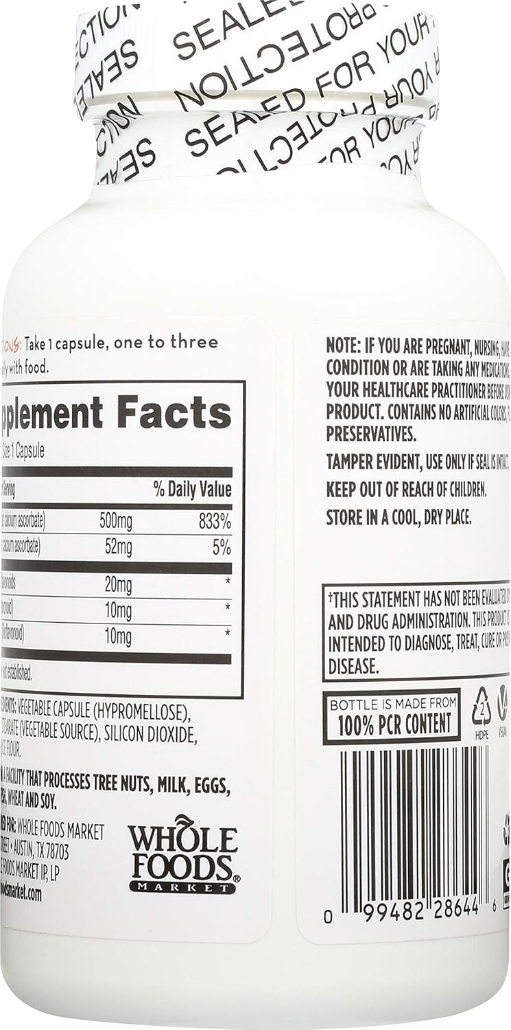 365 Everyday Value Buffered Vitamin C Complex 180 Count Dietary Supplement