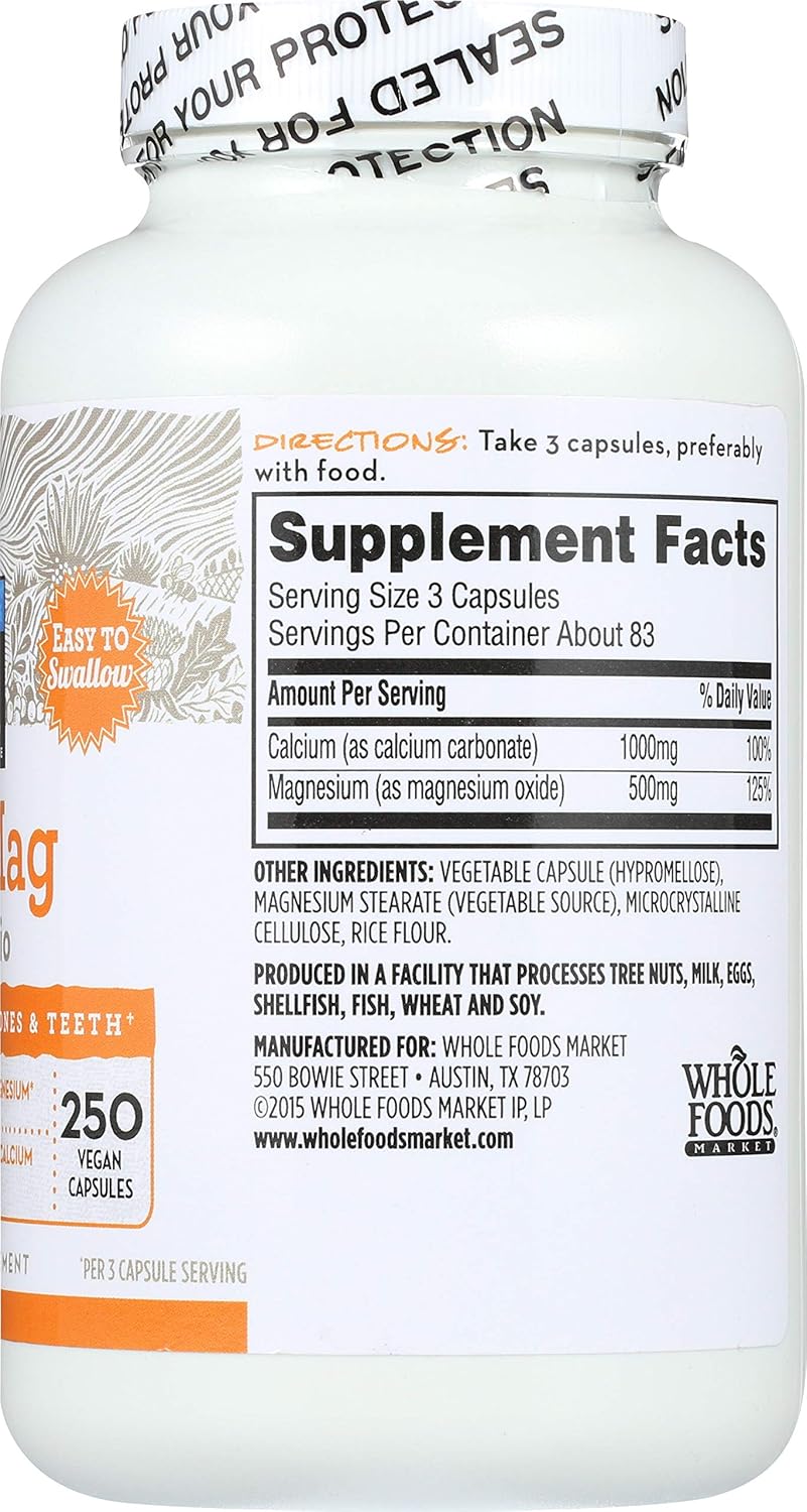 365 Everyday Value Cal-Mag 2:1 Ratio 250 ct by Whole Foods Market