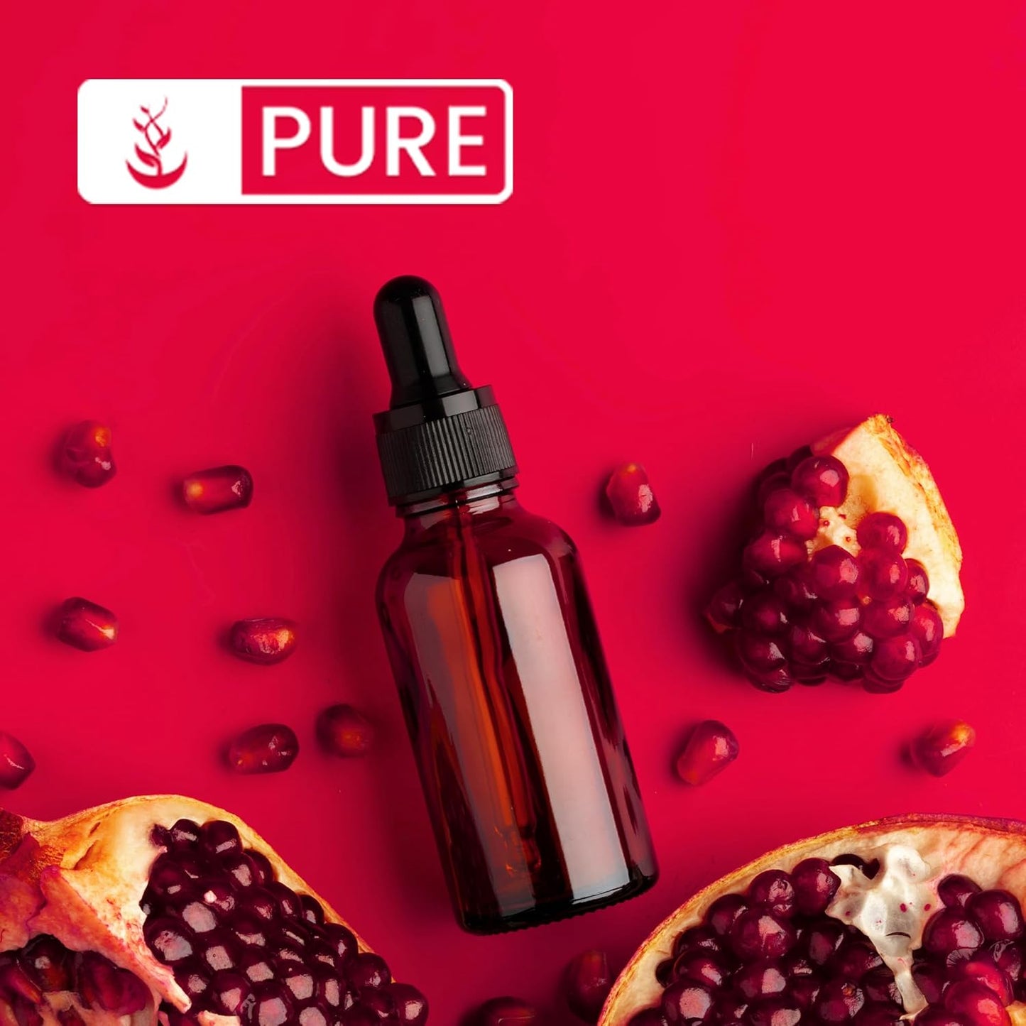 365 Pure Pomegranate Extract Capsules - No Magnesium or Rice Fillers - Lab Verified Quality