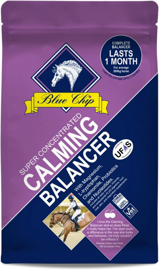 3kg Blue Chip Super Concentrated Balancer Calming Supplement for Horses