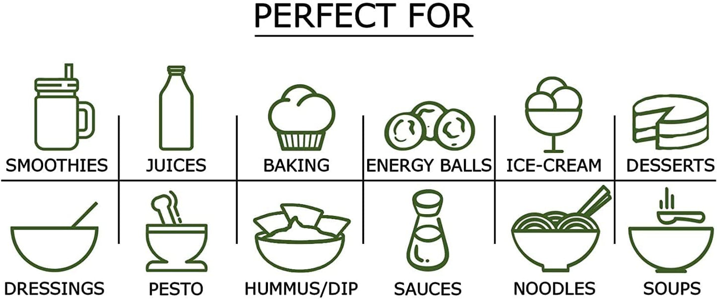 4 lbs of Kosher Chlorella Powder - Raw Vegan Superfood Rich in Vitamins, Minerals - Ideal for Smoothies, Teas, Drinks