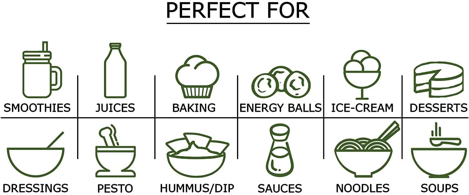 4 lbs of Kosher Chlorella Powder - Raw Vegan Superfood Rich in Vitamins, Minerals - Ideal for Smoothies, Teas, Drinks