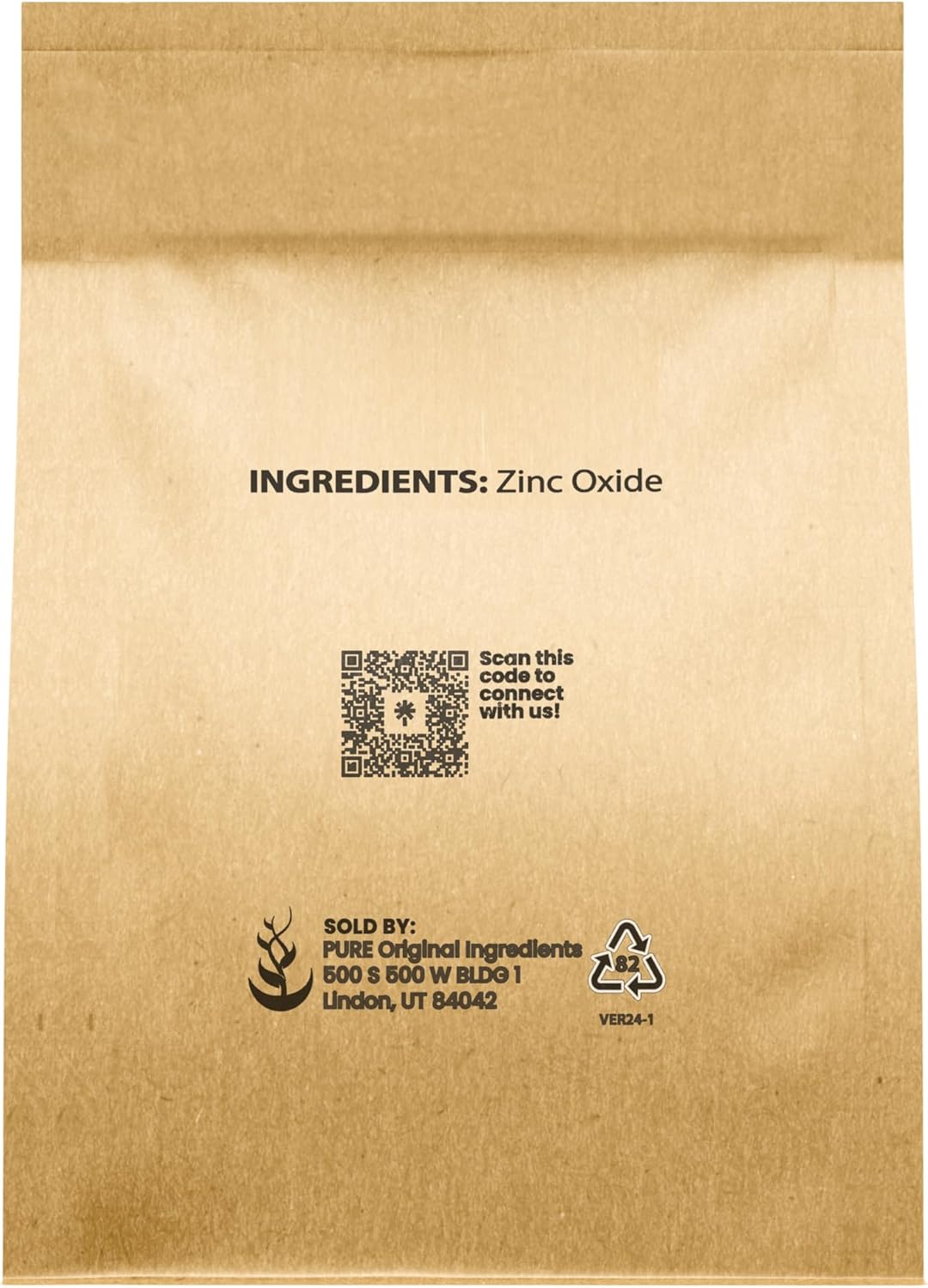 4 Ounce Zinc Oxide Sunscreen with Pure Ingredients and Eco-Friendly Packaging