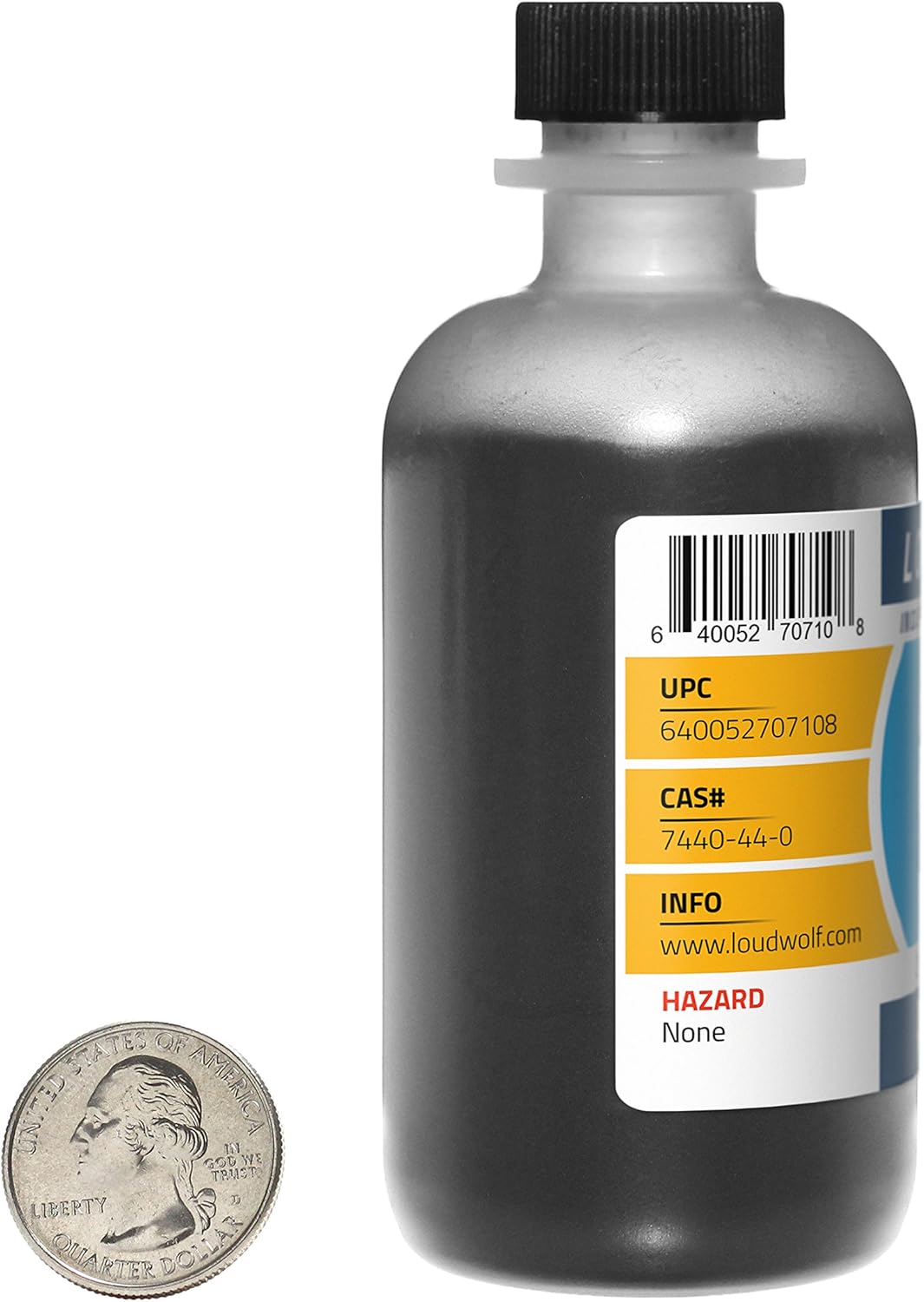 4 Ounces of 100% Pure Food Grade Activated Charcoal with Fine Grains - Fast Shipping from USA