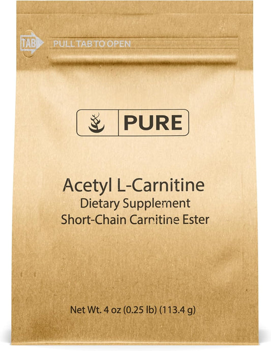 4 oz ALCAR Powder Supplement with Pure Acetyl L-Carnitine Amino Acid